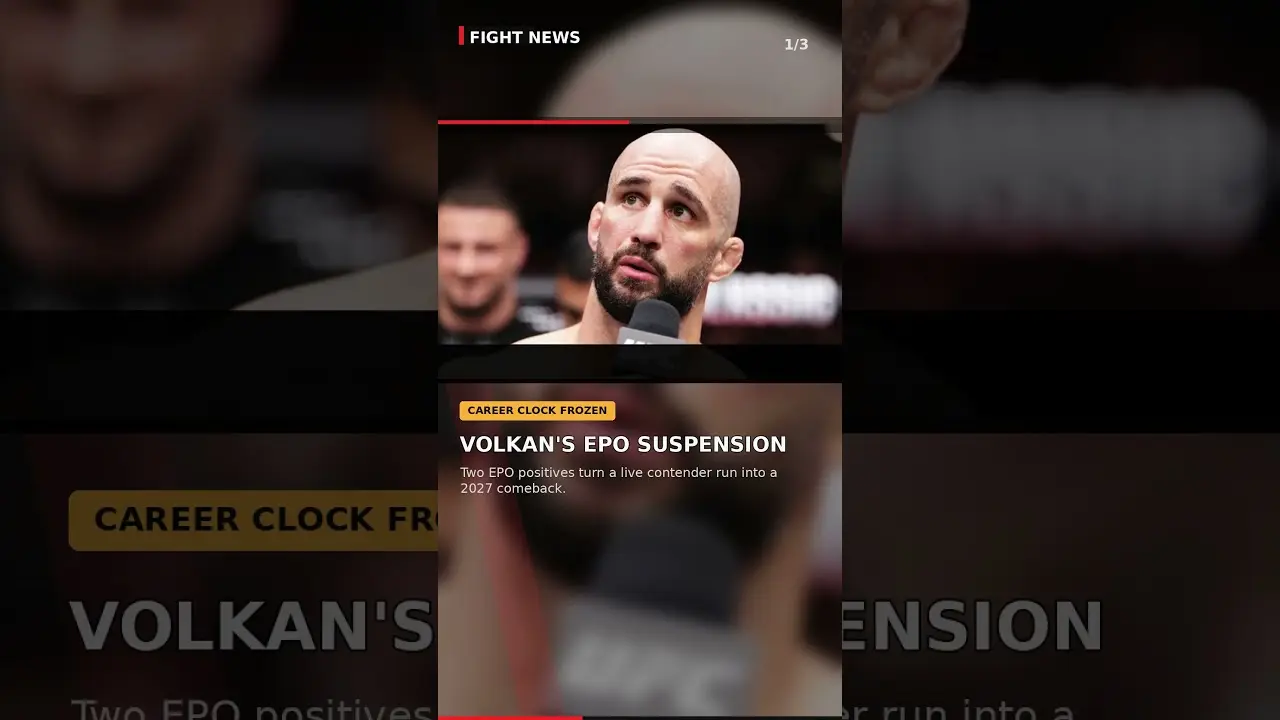 Volkan Oezdemir Suspended 16 Months After EPO Positive