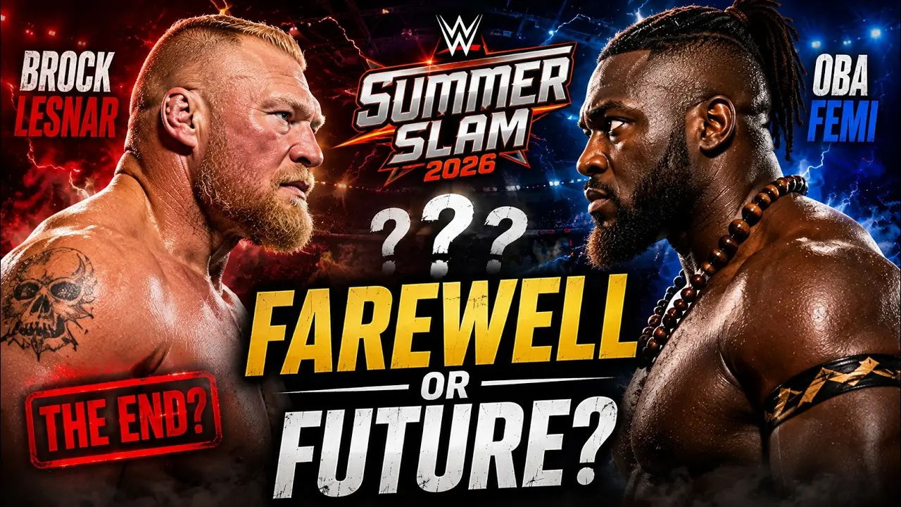 Brock Lesnar's Shocking Summerslam Speech: Farewell or New Chapter?