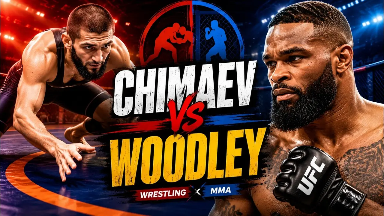 Chimaev vs Woodley: Battle on the Mat - MMA's New Era Awaits!