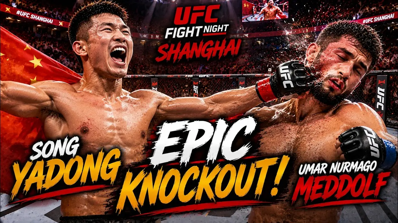 Song Yadong Shocks UFC: Stunning Knockout Over Umar Nurmago Meddolf!