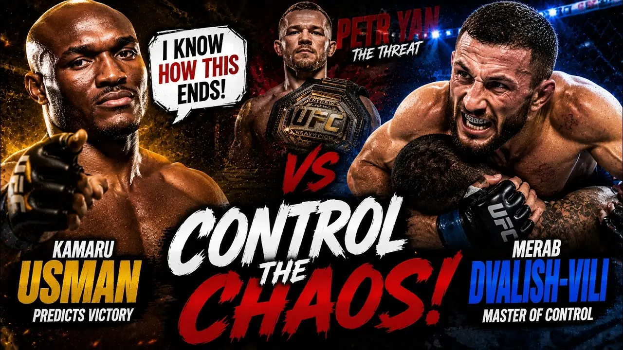 UFC 333: Usman Predicts Dvalish-Vili vs. Yan - Who Will Control the Chaos?