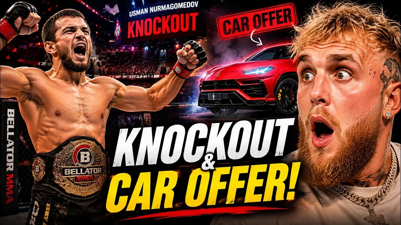 Usman Nirmagomedov’s Epic Knockout: Jake Paul’s Shocking Car Offer!