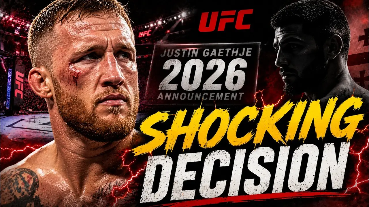 Justin Gathey: Shocking 2026 Decision - UFC Future in Jeopardy!
