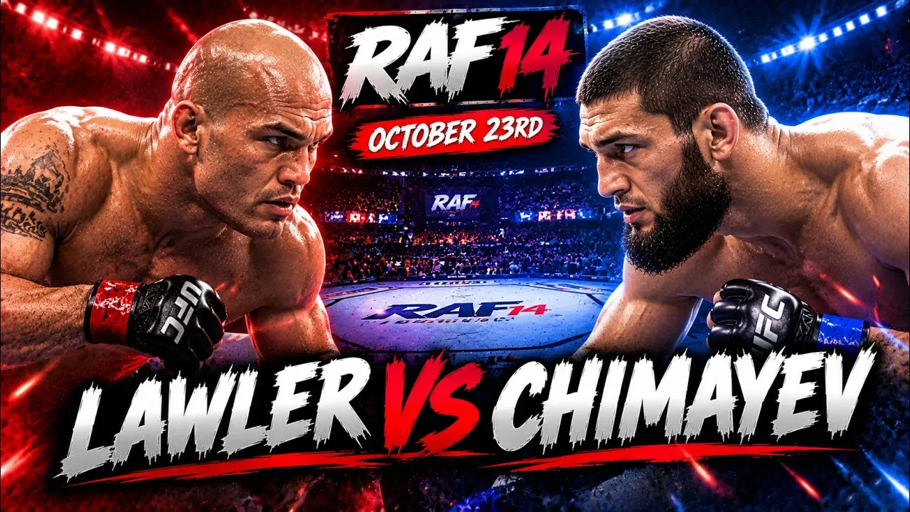 Robbie Lawler vs. Kamzat Chimayev: Epic Wrestling Showdown at RAF 14!