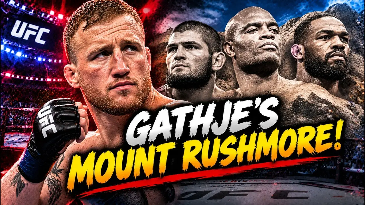Gathje's Shocking MMA Mount Rushmore Excludes Khabib!
