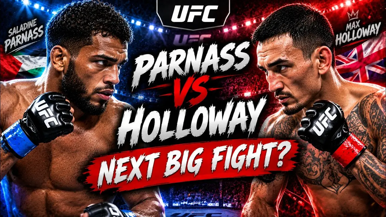 Saladine Parnass Calls Out Max Holloway After Stunning Knockout at UFC Paris!