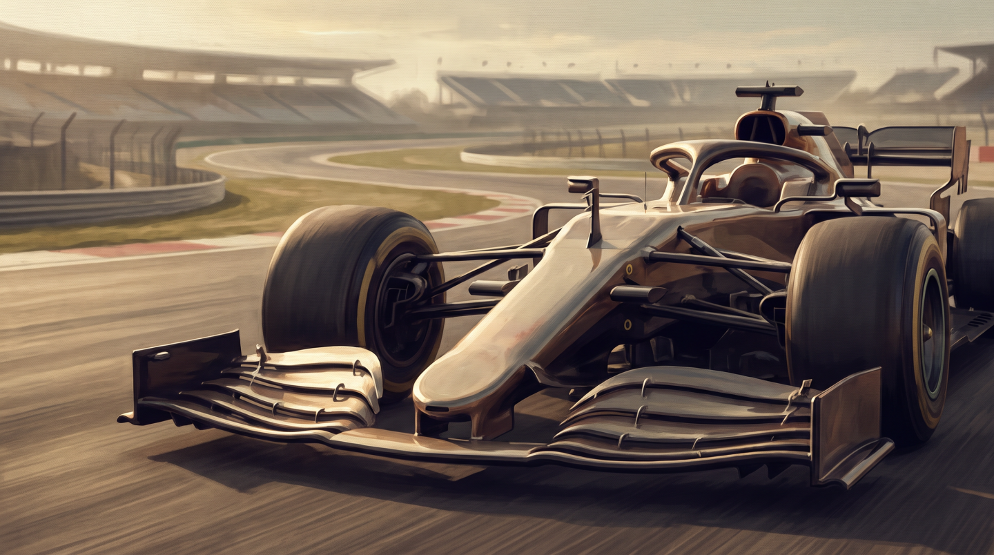 Formula 1 editorial illustration