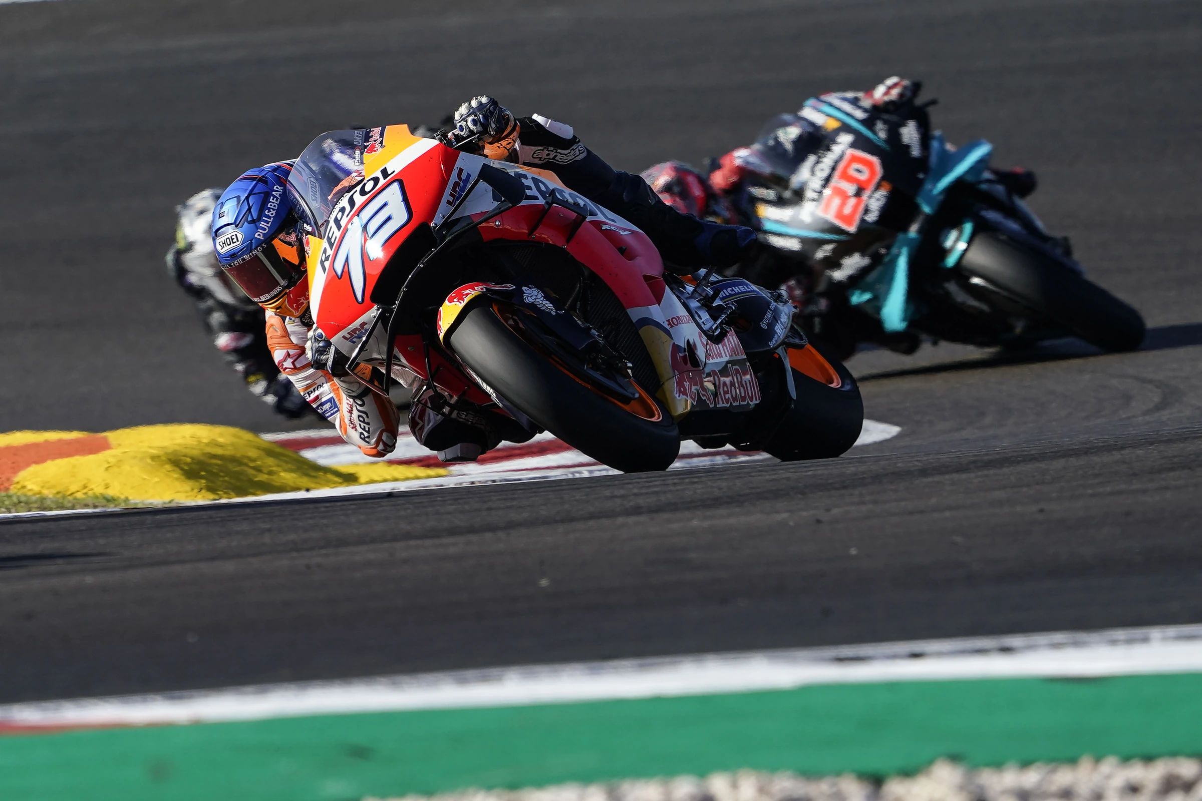 Motorcycle racing at the Algarve International Circuit