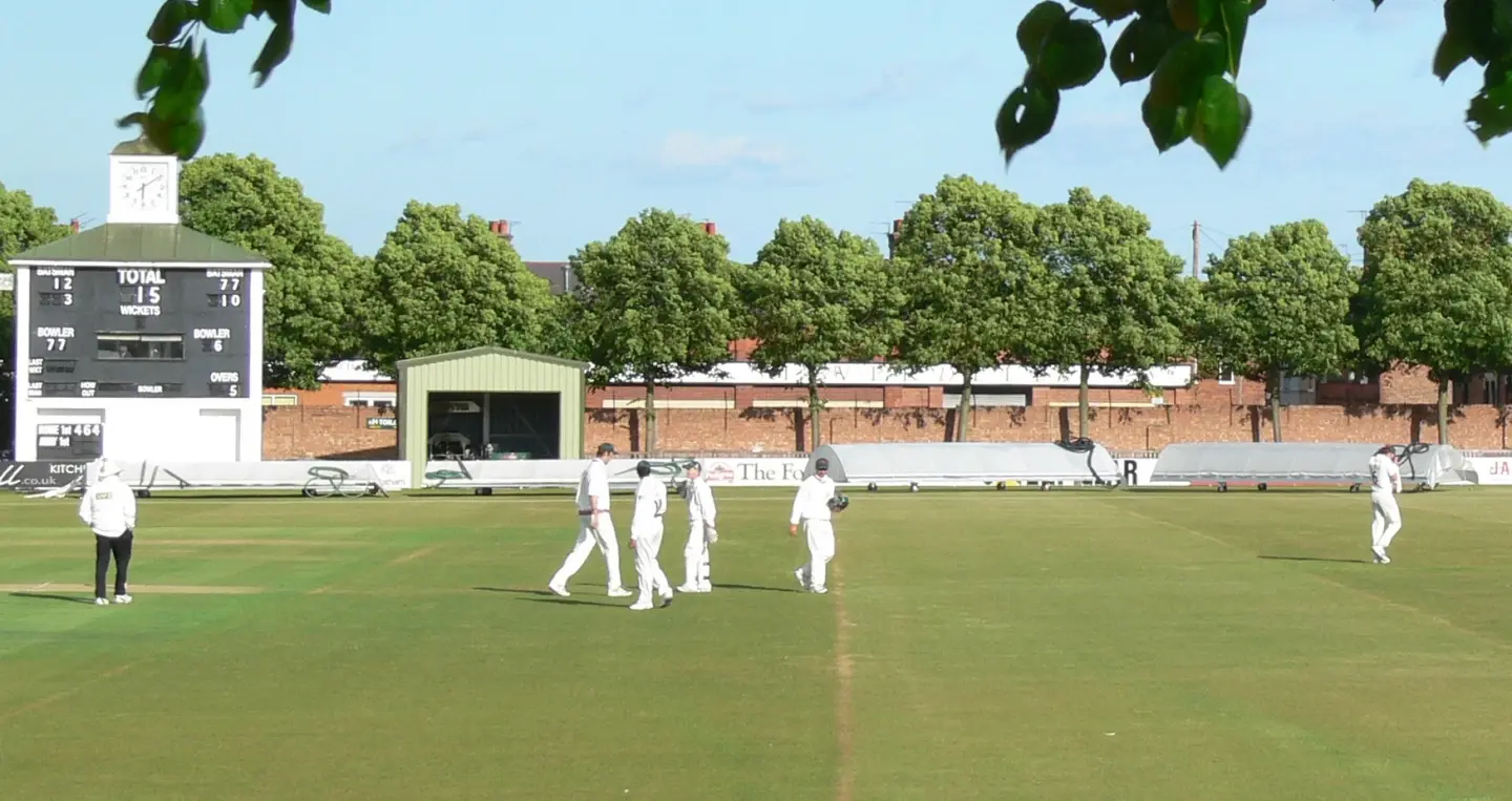 Cricket match at Grace Road