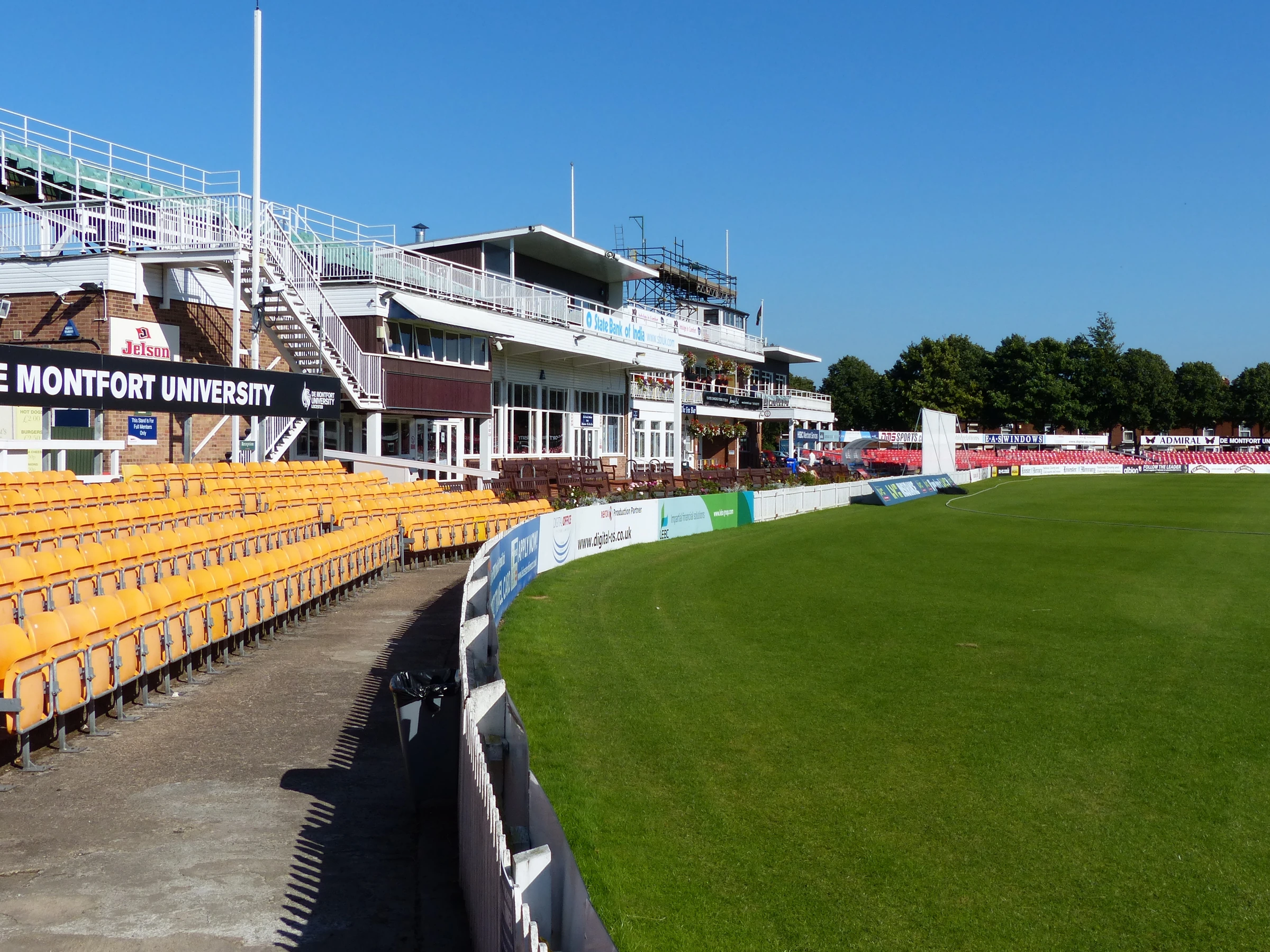Grace Road Cricket Ground in Leicester