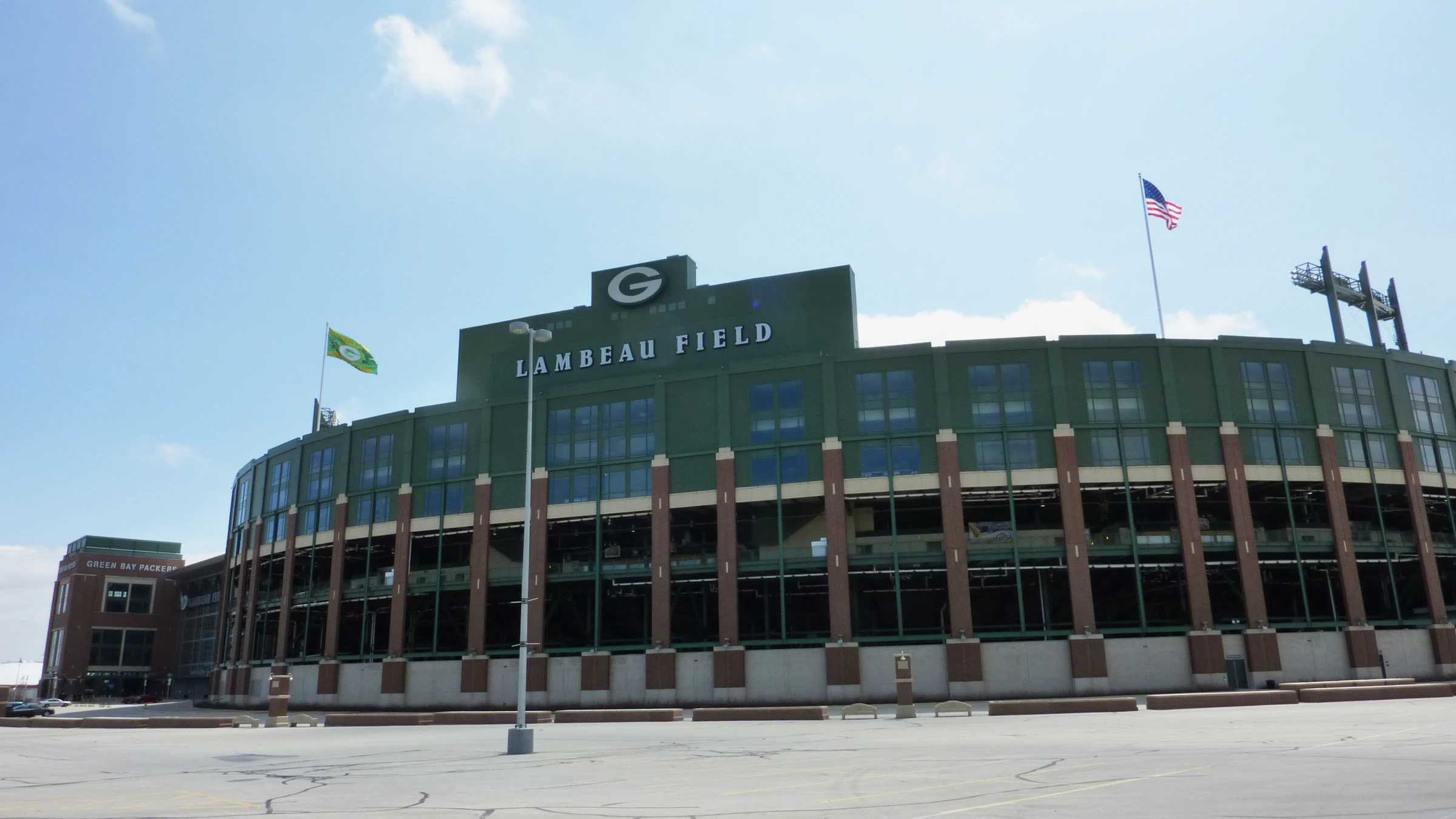 Lambeau Field in Green Bay