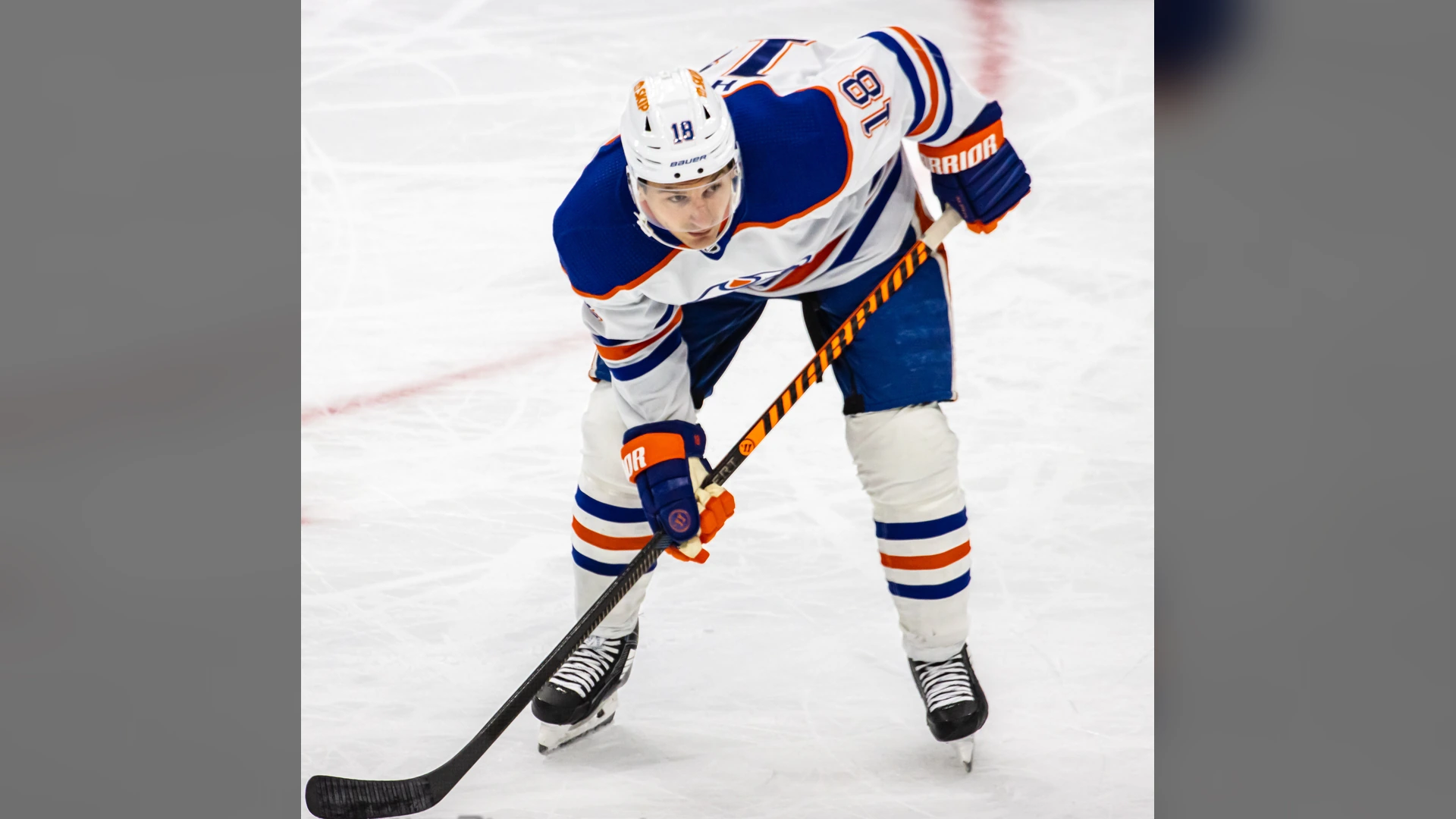 Zach Hyman of the Edmonton Oilers