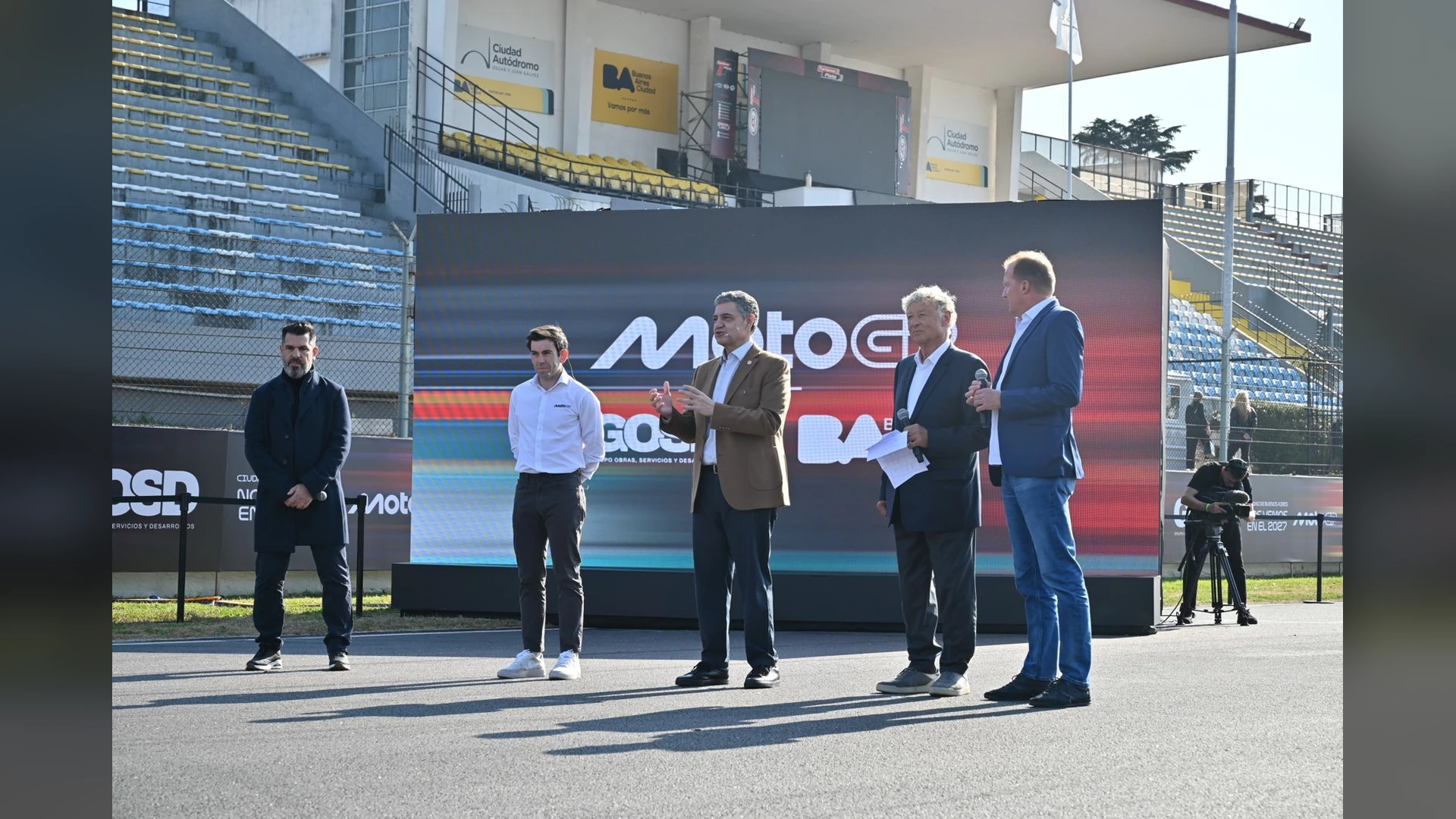 MotoGP presentation in Buenos Aires