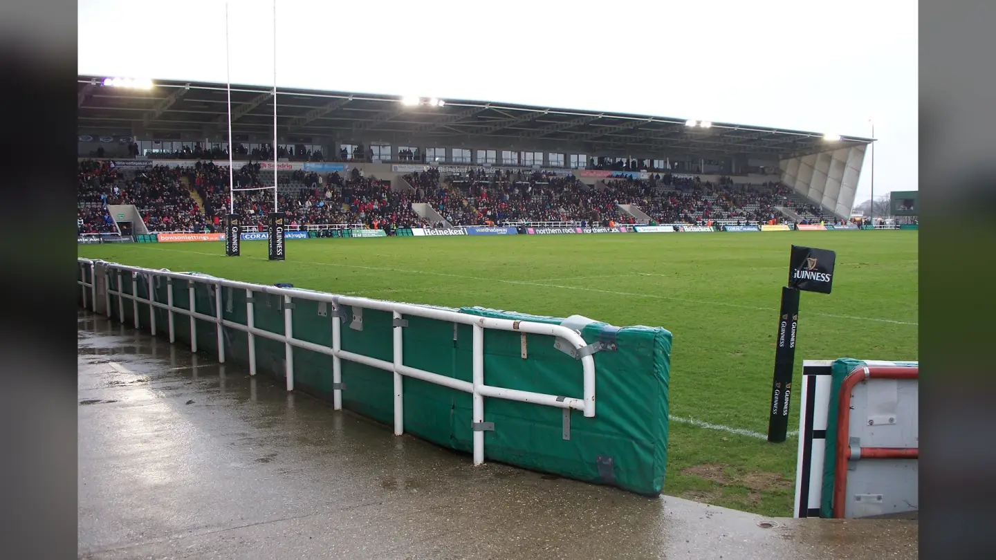 Kingston Park, home of Newcastle Falcons