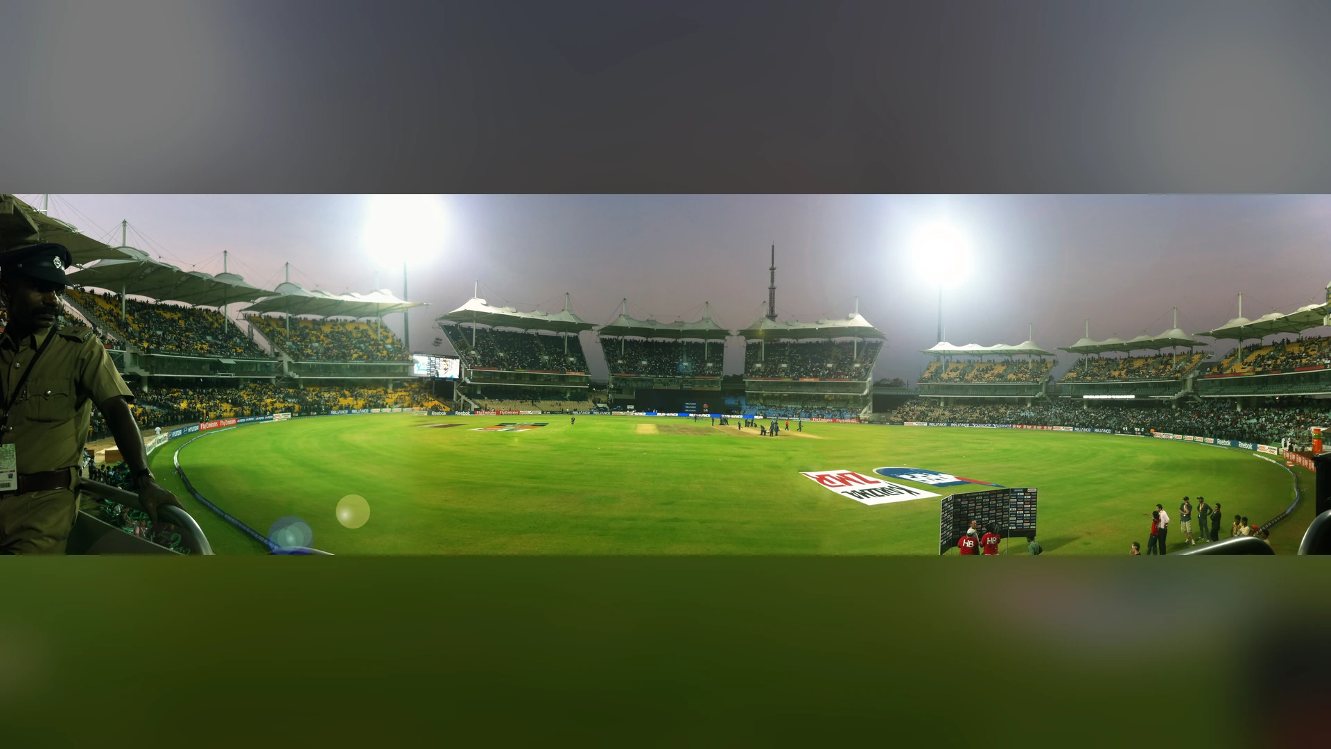 Panoramic view of MA Chidambaram Stadium