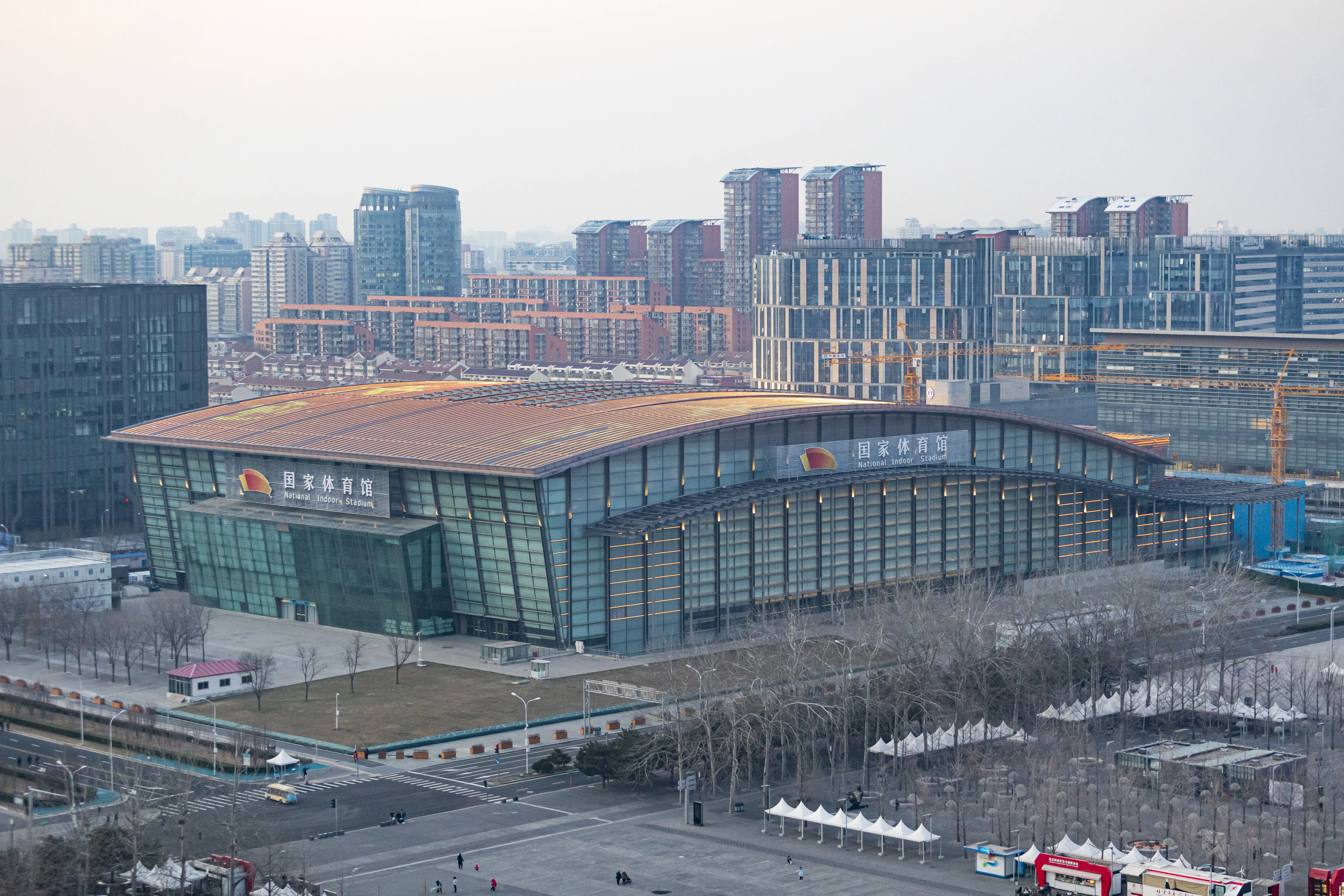 Beijing National Indoor Stadium, site of the FIBA Intercontinental Cup
