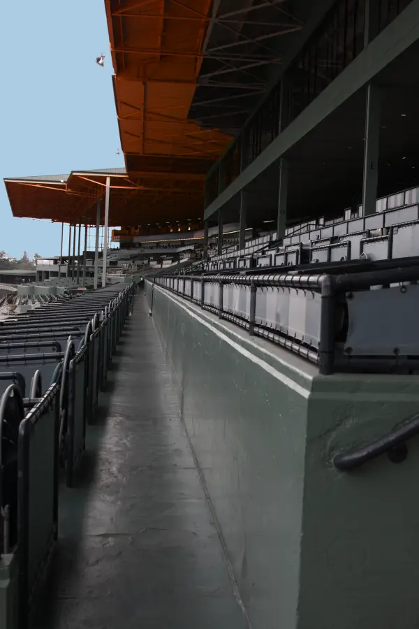 Santa Anita Park racecourse grandstand