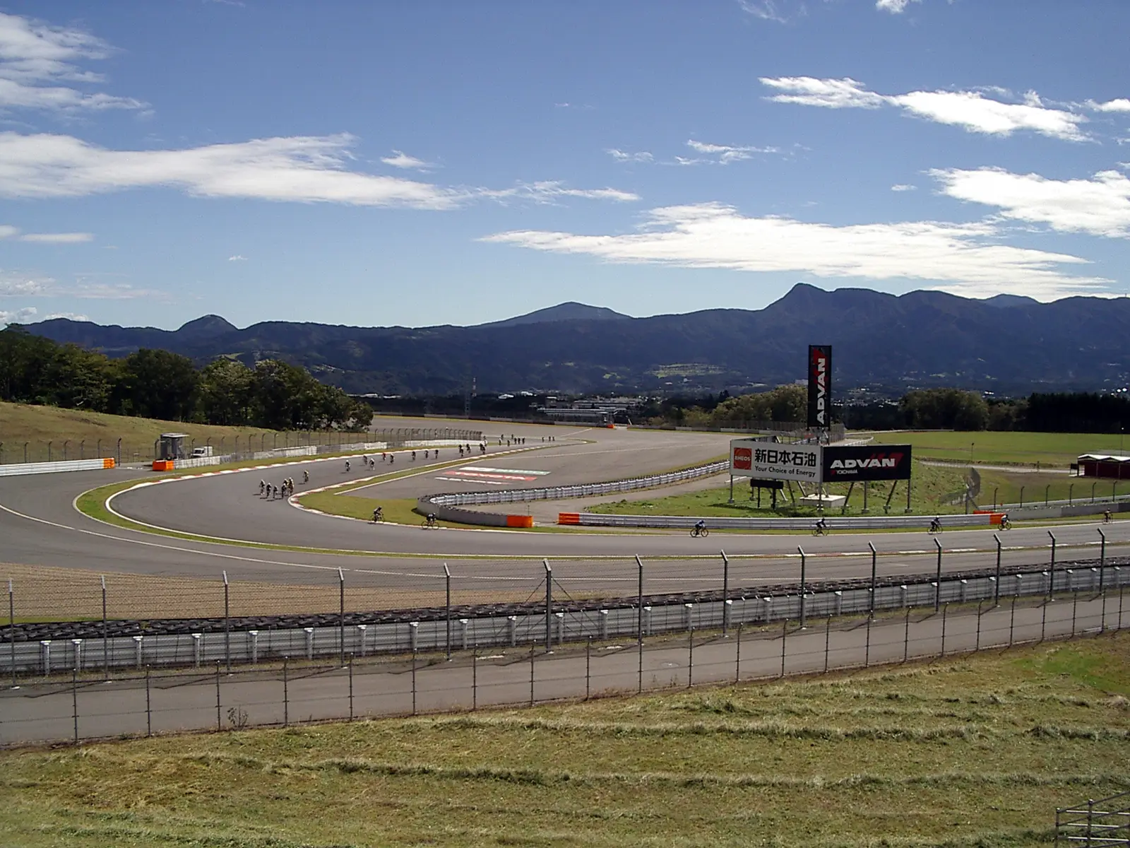 Fuji Speedway hairpin, part of the six-hour race circuit