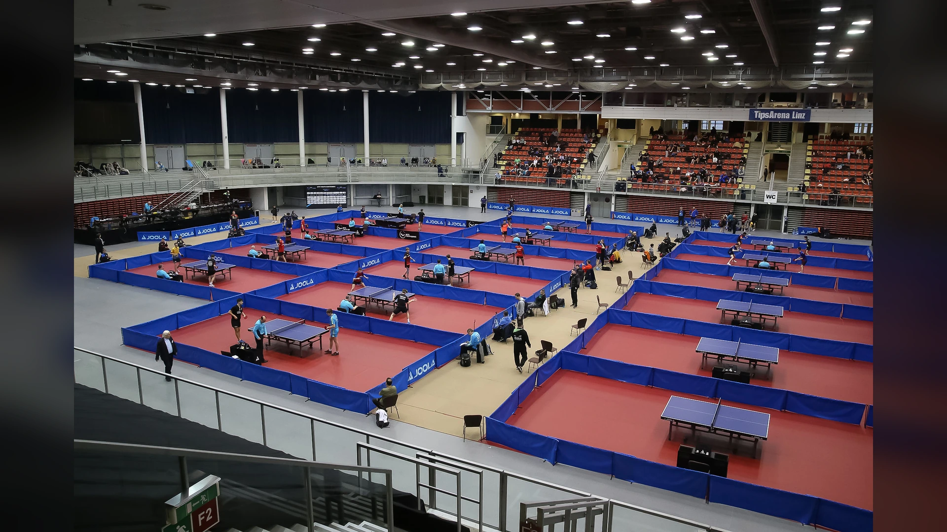 Table tennis venue in Linz