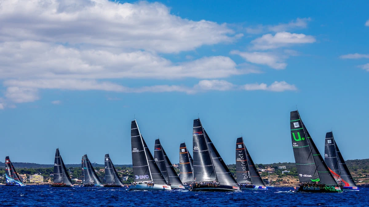 ORC Class 0 fleet during Mediterranean competition