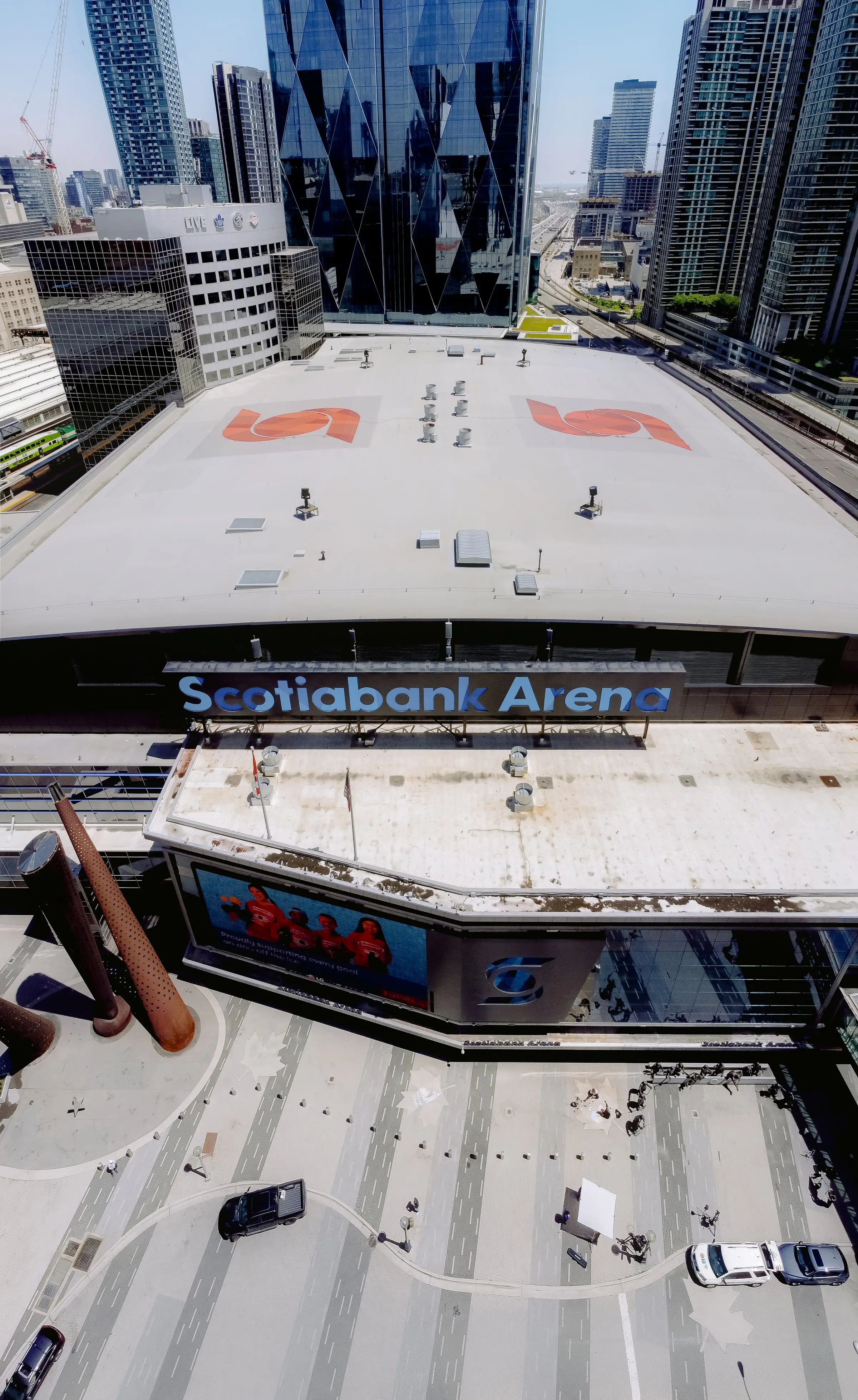 Scotiabank Arena in Toronto, home venue of the Maple Leafs; contextual venue photograph
