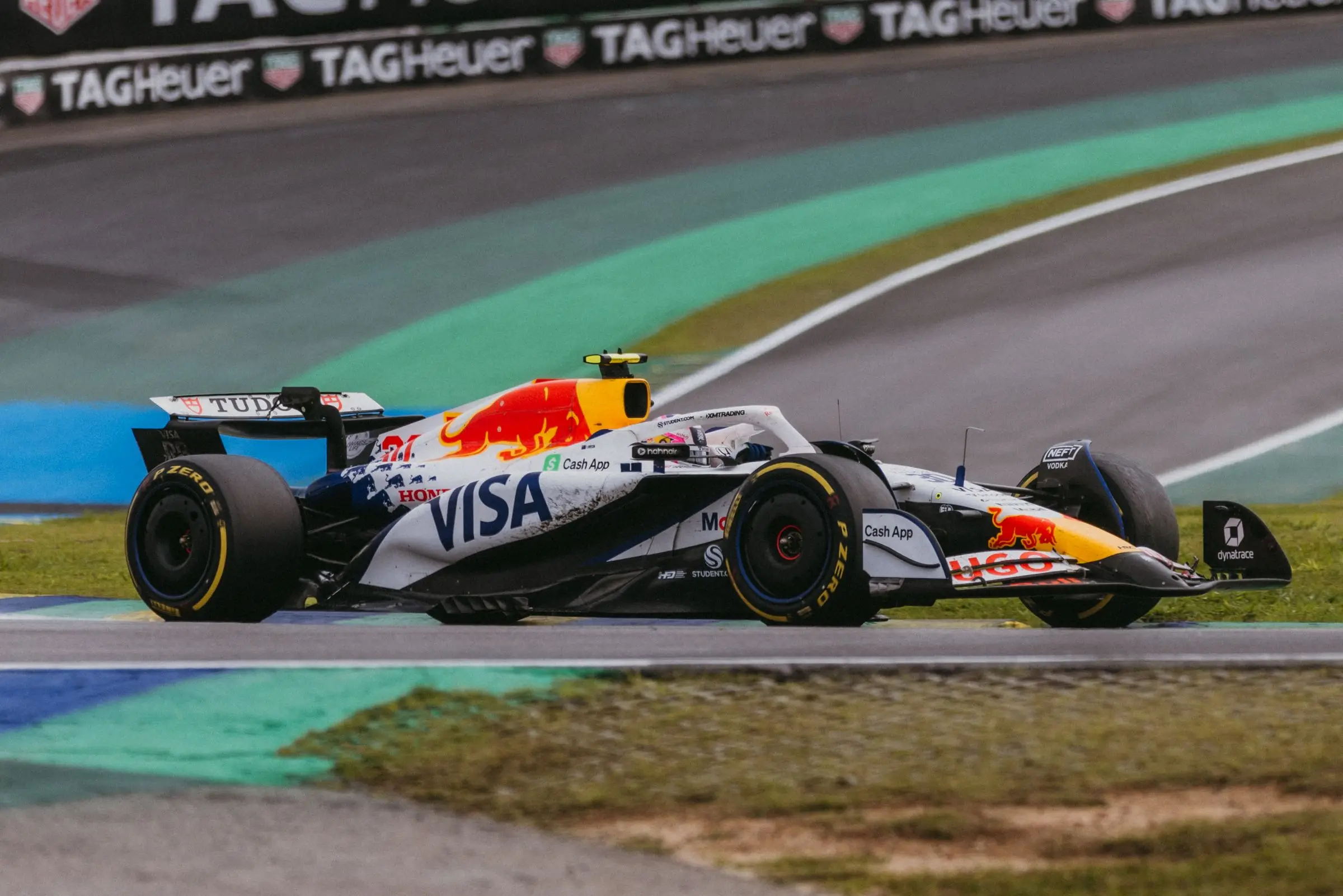 Racing Bulls Formula One car at Interlagos