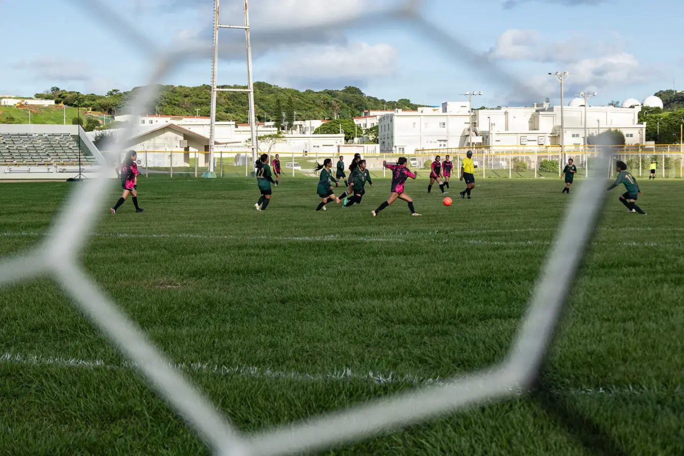 Football competition action