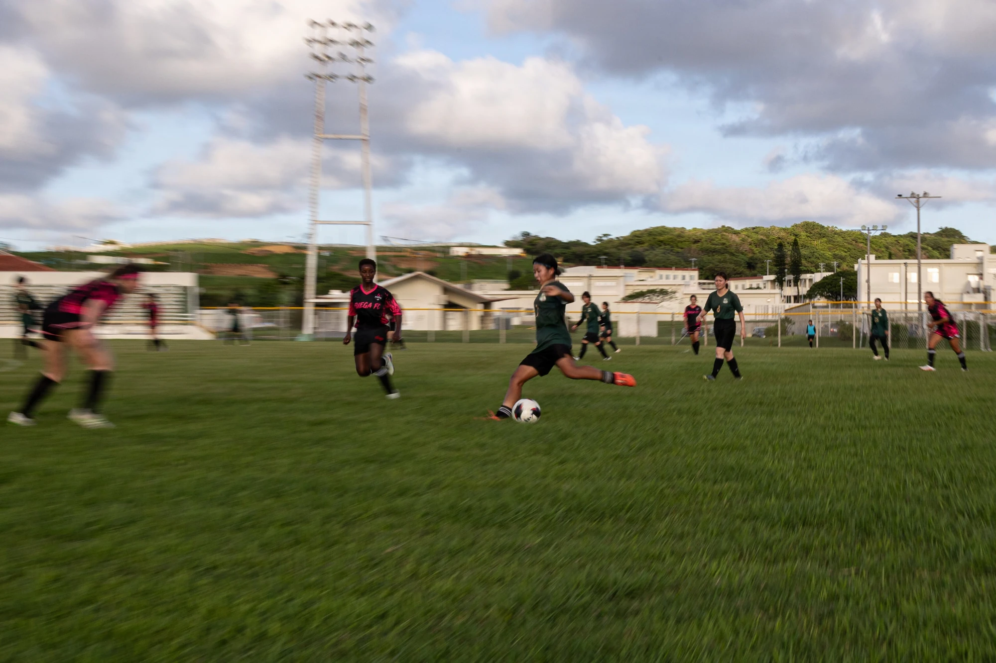 Football competition action