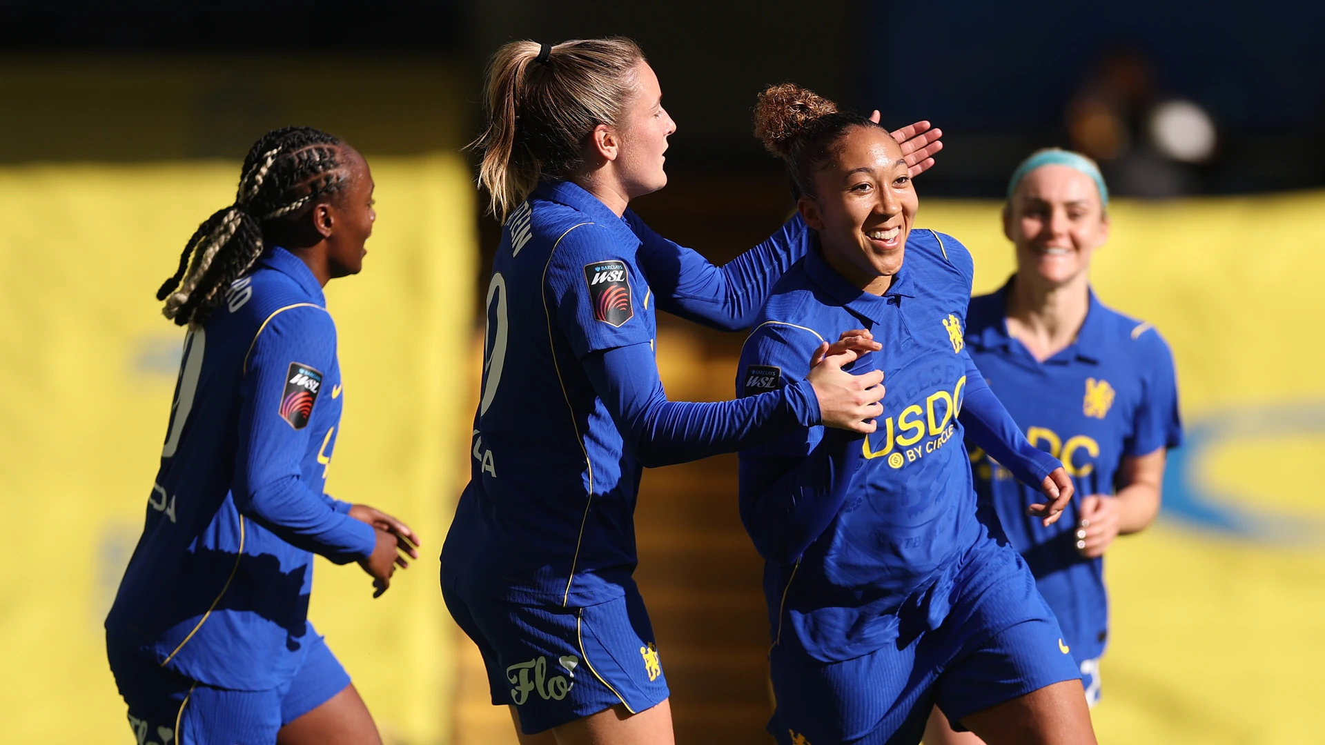 Lauren James and Ellie Carpenter score twice as Chelsea beat Tottenham 6-2