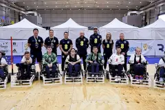 England electric wheelchair football team face France for the 2026 world title