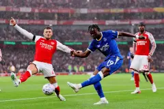 Konsa and Gabriel score as Arsenal move level with Manchester City