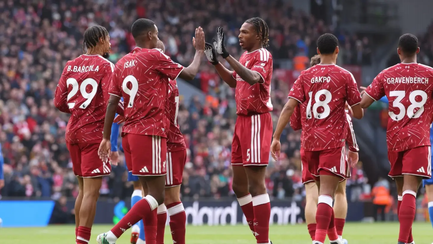 Liverpool's four attacking players secure a 2-0 win over Brighton