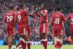 Liverpool’s four attacking players secure a 2-0 win over Brighton