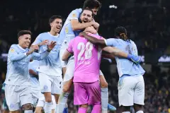 Manchester City beat Brighton 4-3 on penalties after a 2-2 draw