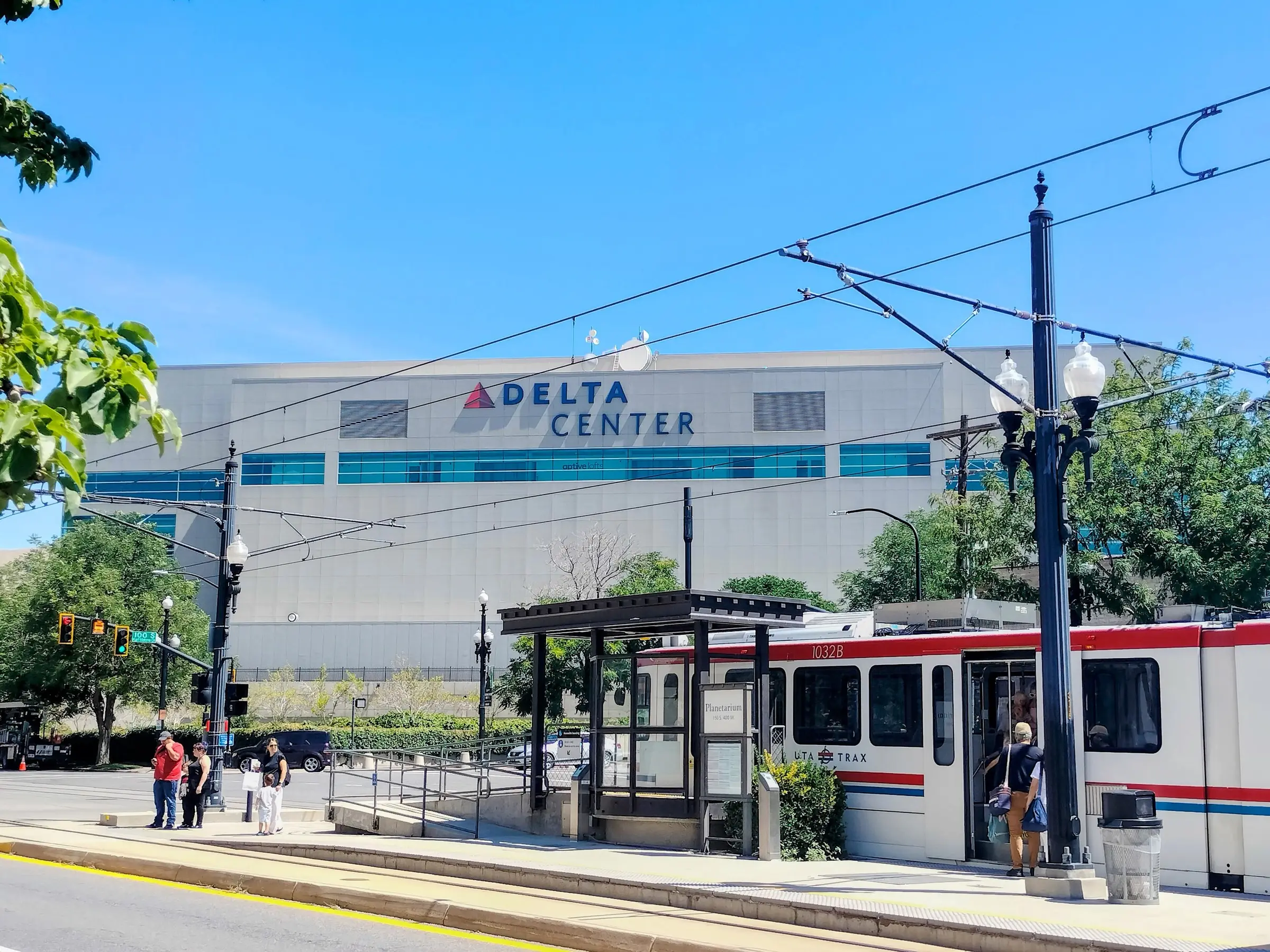 Delta Center in Salt Lake City, venue for UFC 332