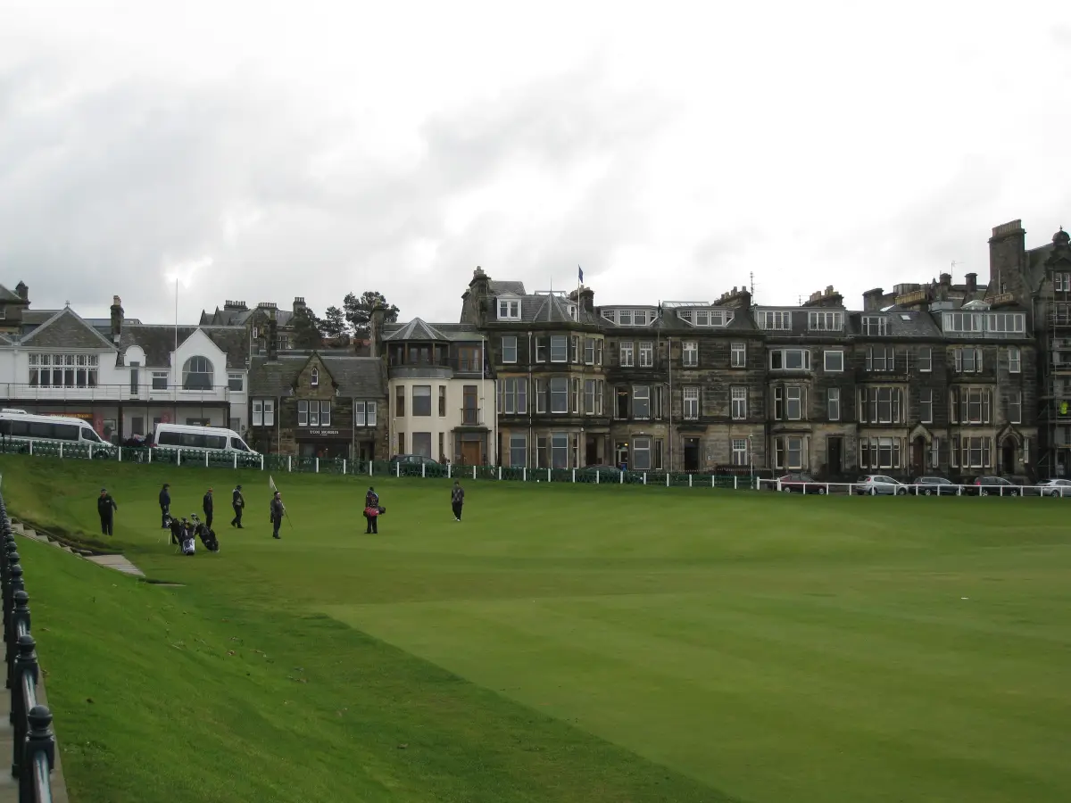 The Old Course at St Andrews, venue for the Alfred Dunhill Links Championship