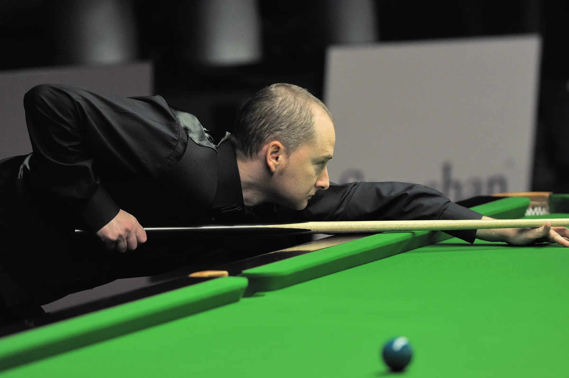 Graeme Dott competing at the 2014 German Masters
