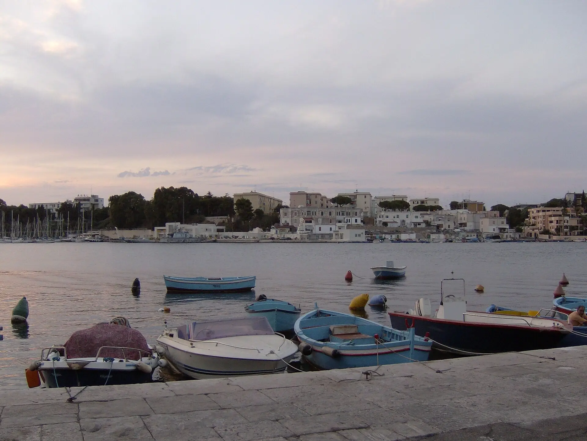 Port of Brindisi, starting point of the Brindisi–Corfu regatta