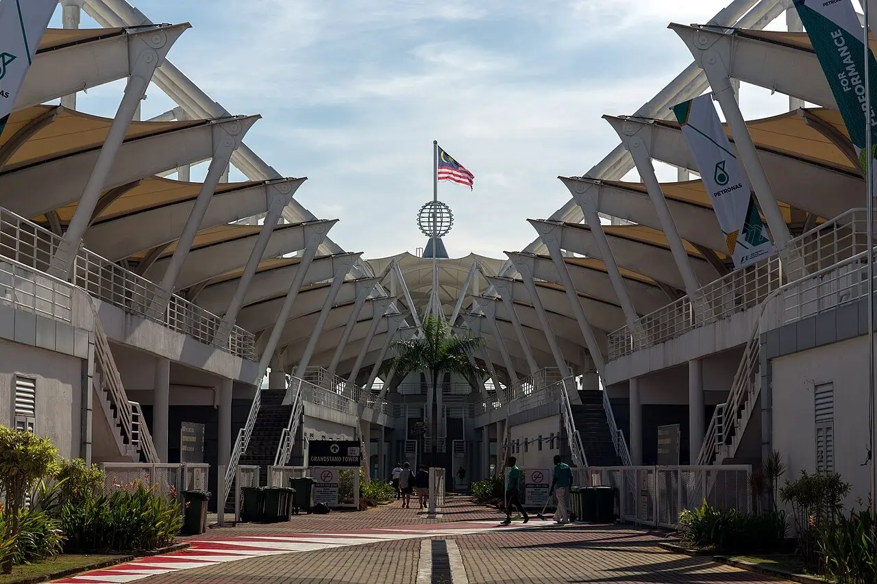 Sepang International Circuit during a Formula 1 weekend