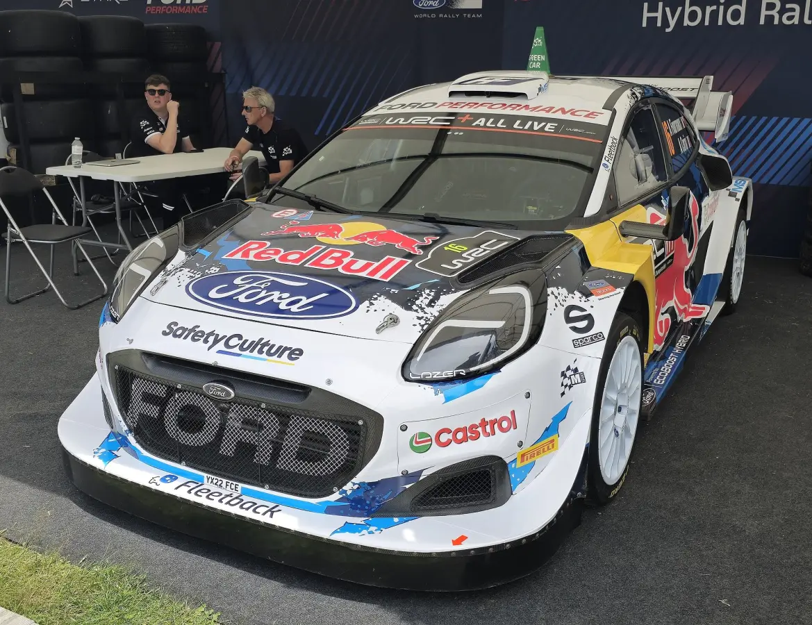 Ford Puma Rally1 World Rally Championship car