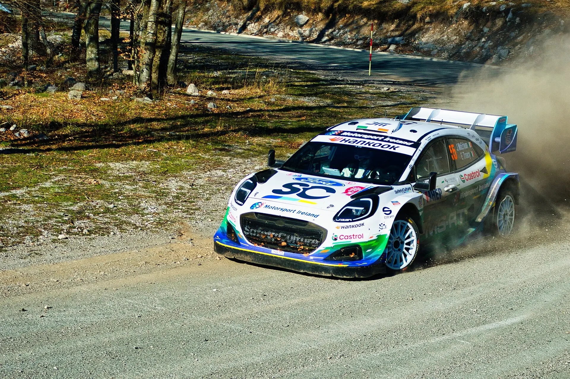 M-Sport Ford Puma Rally1 in competition