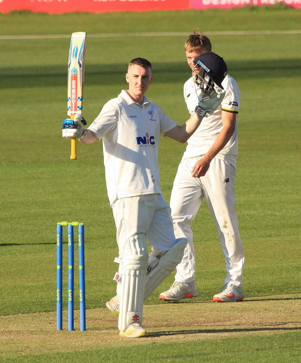 England captain Harry Brook batting for Yorkshire