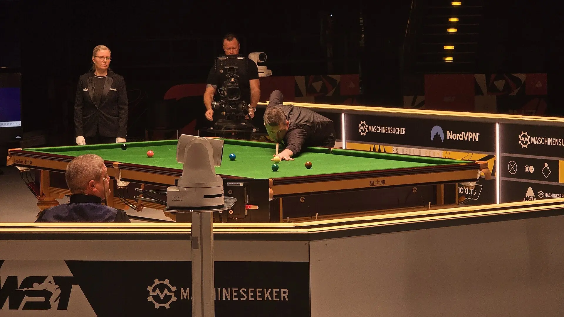 Kyren Wilson during the 2026 German Masters