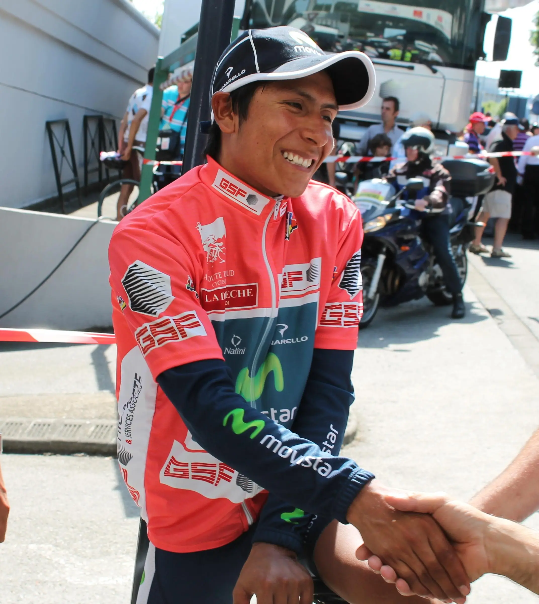 Nairo Quintana after his Route du Sud victory