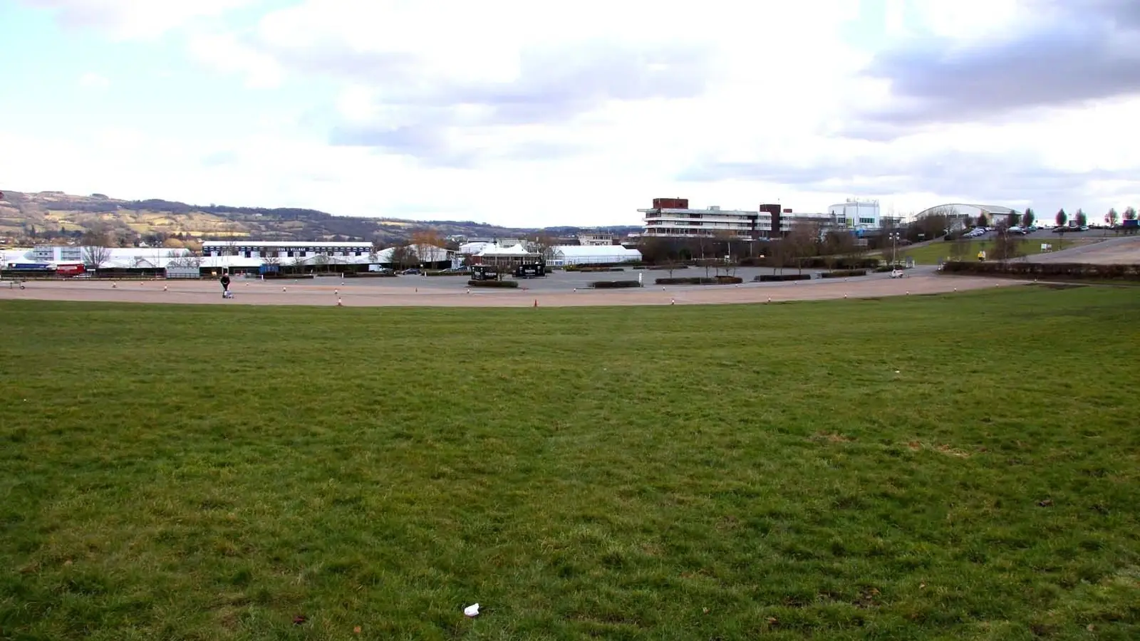 Cheltenham Racecourse, where a major drainage upgrade has been completed