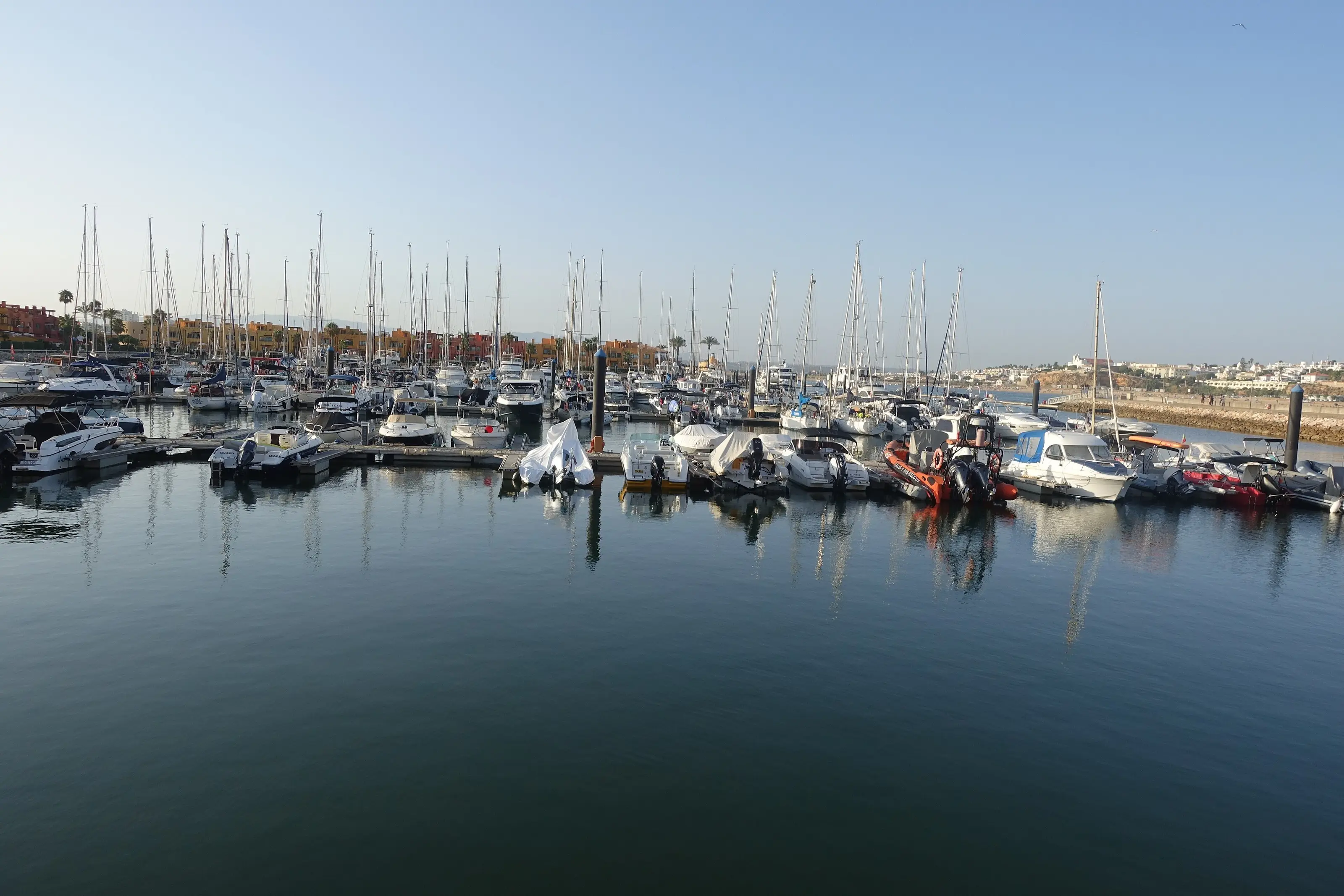 The marina at Portimão, host city of the World Sailing Inclusion Championships