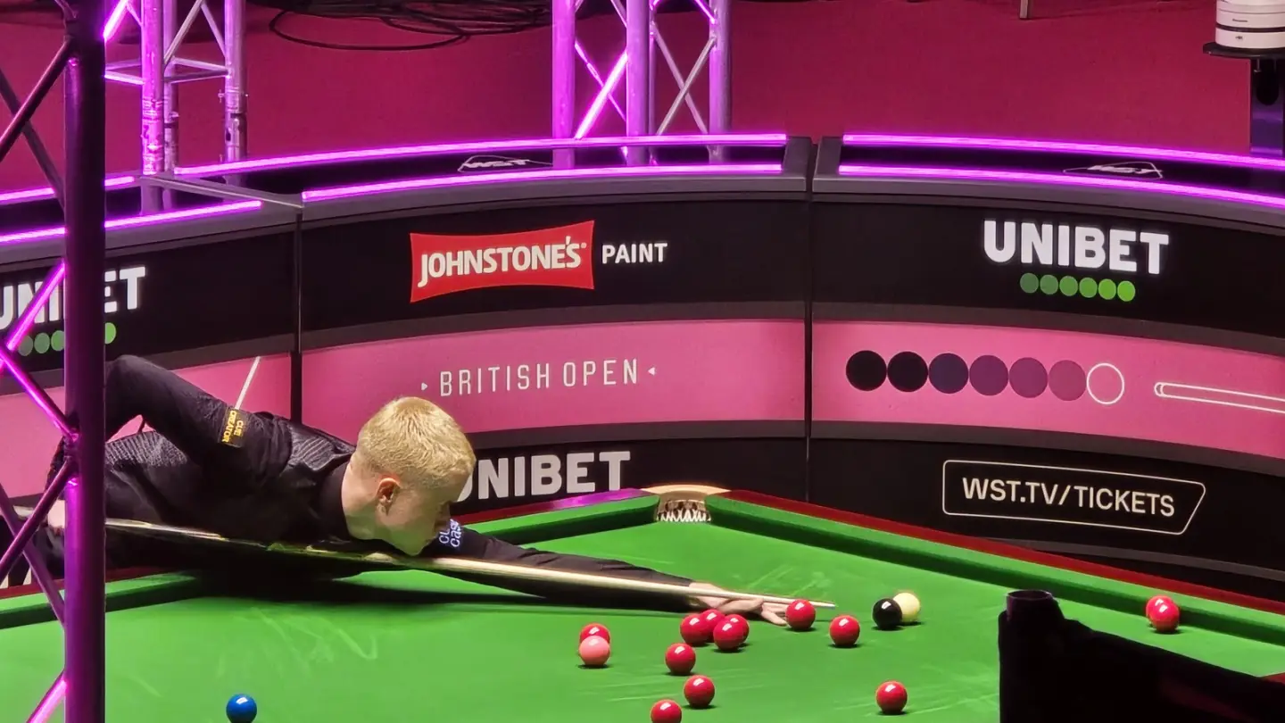Stan Moody at the 2026 British Open in an archive photograph