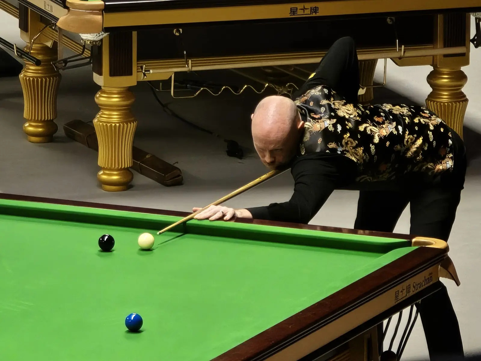 Gary Wilson at the 2025 German Masters in an archive photograph