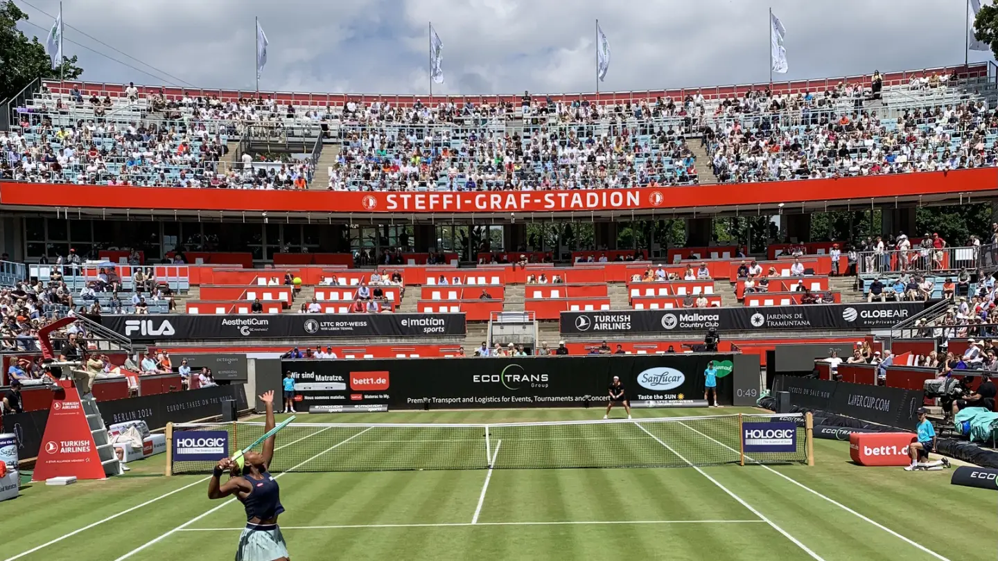 Archive photo of Coco Gauff at the 2024 Berlin Ladies Open