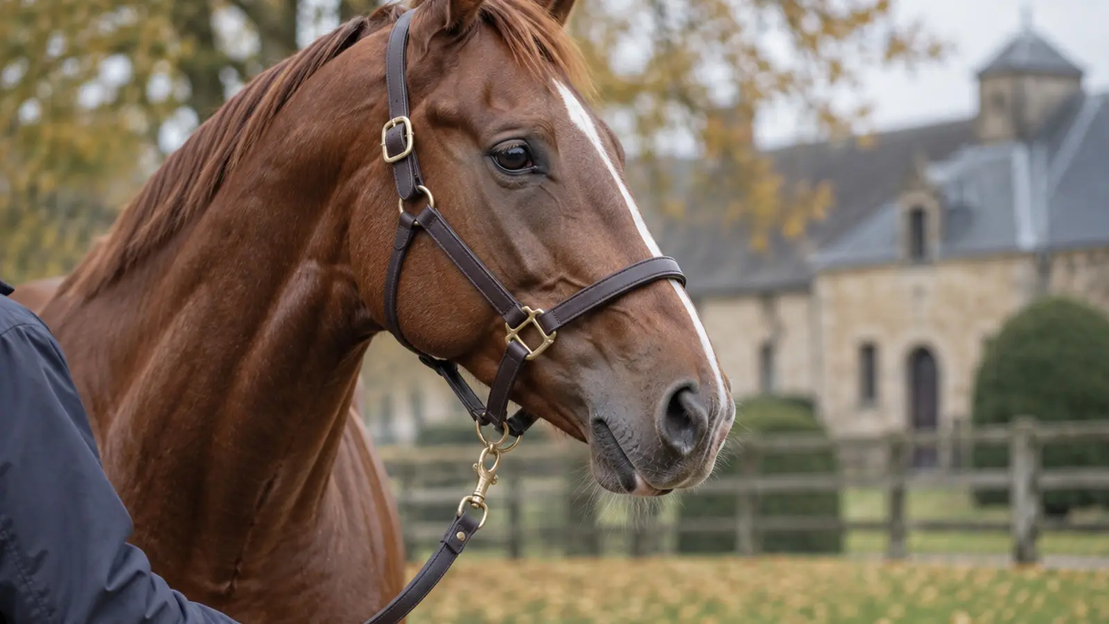 Conceptual thoroughbred portrait, not Daryz